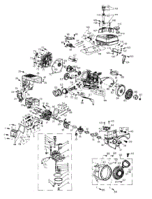Engine Assembly 165-Sub 2010 & After parts for Yard Machines Snow Thrower 31A-62BD700 / 2010 from AppliancePartsPros.com