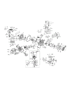 Engine Assembly 165-Su parts for Yard Machines Snow Thrower 31A-62EE729 / 2008 from AppliancePartsPros.com
