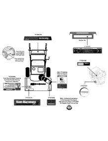Label Map 31A-63Bd700 parts for Yard Machines Snow Thrower 31A-63BD700 / 2013 from AppliancePartsPros.com