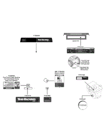 Label Map 31A-63Bd700 parts for Yard Machines Snow Thrower 31A-63BD700 / 2015 from AppliancePartsPros.com