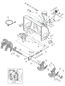 General Assembly parts for Yard Machines Snow Thrower 31A-6ACE700 / 2005-2 from AppliancePartsPros.com