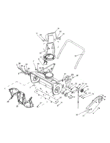 General Assembly parts for Yard Machines Snow Thrower 31AE150-352 / 1998 from AppliancePartsPros.com