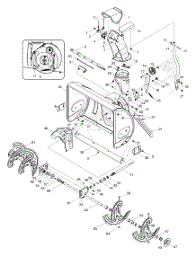 General Assembly parts for Yard Machines Snow Thrower 31AE5MLG729 / 2005 from AppliancePartsPros.com