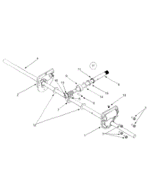 Gear Assembly parts for Yard Machines Snow Thrower 31AE610E000 / 2000 from AppliancePartsPros.com
