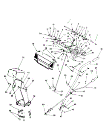 Handle Assembly parts for Yard Machines Snow Thrower 31AE640F062 / 1999 from AppliancePartsPros.com