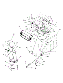 Handle Assembly parts for Yard Machines Snow Thrower 31AE640F088 / 2000 from AppliancePartsPros.com