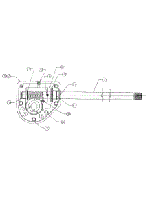 Gear Assembly parts for Yard Machines Snow Thrower 31AE640F149 / 1998 from AppliancePartsPros.com