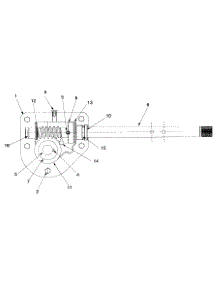 Gear Assembly parts for Yard Machines Snow Thrower 31AE644E129 / 1999 from AppliancePartsPros.com