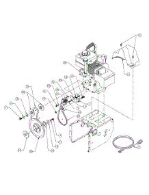 Belt Drive Ii parts for Yard Machines Snow Thrower 31AE645E129 / 1998 from AppliancePartsPros.com