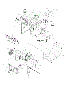 Drive parts for Yard Machines Snow Thrower 31AE653F103 / 1998 from AppliancePartsPros.com