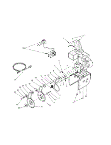 Engine & V-Belts parts for Yard Machines Snow Thrower 31AE665E118 / 2000 from AppliancePartsPros.com