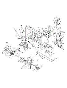 Chute Assembly parts for Yard Machines Snow Thrower 31AE665E118 / 2002 from AppliancePartsPros.com