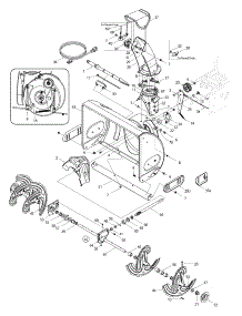 General Assembly parts for Yard Machines Snow Thrower 31AE6BHE723 / 2005 from AppliancePartsPros.com