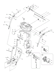 Handle 6Ll parts for Yard Machines Snow Thrower 31AE6LLG723 / 2005 from AppliancePartsPros.com