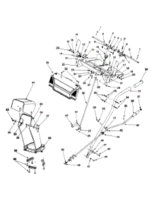 Handle Assembly parts for Yard Machines Snow Thrower 31AE740F000 / 1999 from AppliancePartsPros.com