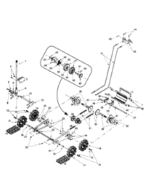 Track Assembly parts for Yard Machines Snow Thrower 31AE740F000 / 1999 from AppliancePartsPros.com