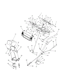 Handle Assembly parts for Yard Machines Snow Thrower 31AE740F000 / 2000 from AppliancePartsPros.com