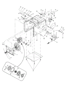 Frame Assembly parts for Yard Machines Snow Thrower 31AE762F013 / 2000 from AppliancePartsPros.com