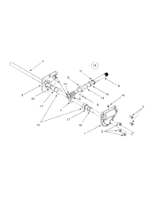 Gearbox Assembly parts for Yard Machines Snow Thrower 31AE762F013 / 2000 from AppliancePartsPros.com