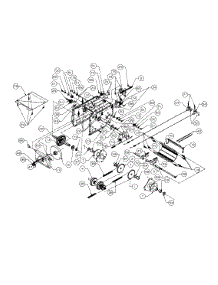 Track And Frame (Part 1) parts for Yard Machines Snow Thrower 31AE765F118 / 1999 from AppliancePartsPros.com
