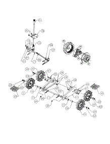 Track And Frame (Part 2) parts for Yard Machines Snow Thrower 31AE765F118 / 1999 from AppliancePartsPros.com