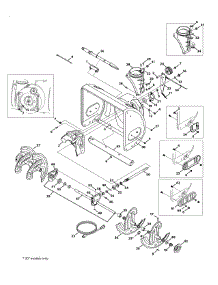 Auger & Auger Housing parts for Yard Machines Snow Thrower 31AH64EG700 / 2012 from AppliancePartsPros.com