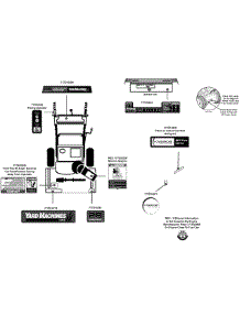 Label Map 31Ah64eg700 parts for Yard Machines Snow Thrower 31AH64EG700 / 2012 from AppliancePartsPros.com