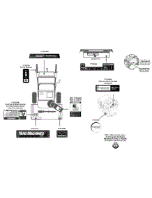 Label Map 31Ah64eg700 parts for Yard Machines Snow Thrower 31AH64EG700 / 2013 from AppliancePartsPros.com