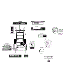 Label Map 31Ah64eg700 parts for Yard Machines Snow Thrower 31AH64EG700 / 2014 from AppliancePartsPros.com