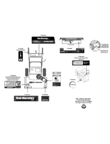 Label Map 31Ah64fg700 parts for Yard Machines Snow Thrower 31AH64FG700 / 2013 from AppliancePartsPros.com