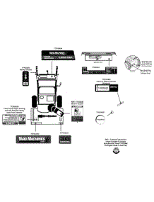 Label Map 31Ah65fh700 parts for Yard Machines Snow Thrower 31AH65FH700 / 2012 from AppliancePartsPros.com