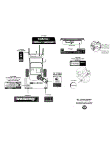 Label Map 31Ah65fh700 parts for Yard Machines Snow Thrower 31AH65FH700 / 2013 from AppliancePartsPros.com