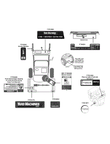 Label Map 31Ah65fh700 parts for Yard Machines Snow Thrower 31AH65FH700 / 2015 from AppliancePartsPros.com