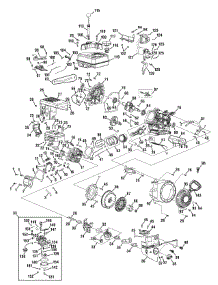 Engine Assembly 365-Sub parts for Yard Machines Snow Thrower 31AM2N1B700 / 2009 from AppliancePartsPros.com
