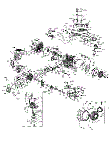 Engine Assembly 365-Sub 2010 & After parts for Yard Machines Snow Thrower 31AM62FE752 / 2010 from AppliancePartsPros.com
