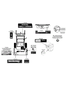 Label Map 31Am63ff752 parts for Yard Machines Snow Thrower 31AM63FF752 / 2012 from AppliancePartsPros.com