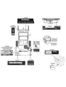 Label Map 31Am63ff752 parts for Yard Machines Snow Thrower 31AM63FF752 / 2015 from AppliancePartsPros.com