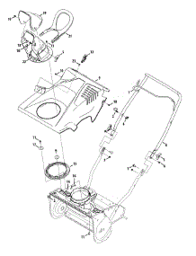Shroud, Chute & Handle parts for Yard Machines Snow Thrower 31AS2S1E700 / 2014 from AppliancePartsPros.com