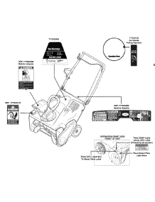 Label Map 31As2s1e700 parts for Yard Machines Snow Thrower 31AS2S1E700 / 2015 from AppliancePartsPros.com