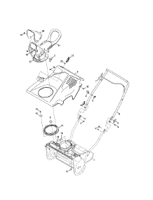 Shroud, Chute & Handle parts for Yard Machines Snow Thrower 31AS2S1E700 / 2015 from AppliancePartsPros.com