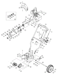 General Assembly parts for Yard Machines Snow Thrower 31AS3DDE729 / 2005-2 from AppliancePartsPros.com