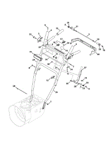 E & F-Style Panel parts for Yard Machines Snow Thrower 31AS62EE700 / 2011 from AppliancePartsPros.com