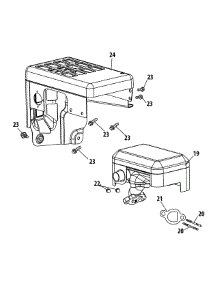 265-Sua Muffler Assembly parts for Yard Machines Snow Thrower 31AS62EE700 / 2015 from AppliancePartsPros.com