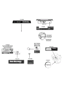 Label Map 31As63ee700 parts for Yard Machines Snow Thrower 31AS63EE700 / 2015 from AppliancePartsPros.com