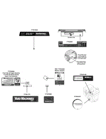 Label Map 31As63ee752 parts for Yard Machines Snow Thrower 31AS63EE752 / 2015 from AppliancePartsPros.com