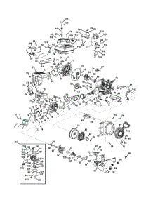 Engine Assembly 270-Su parts for Yard Machines Snow Thrower 31AS63EF700 / 2010 from AppliancePartsPros.com
