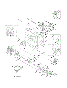 Auger & Housing parts for Yard Machines Snow Thrower 31AS63EF700 / 2015 from AppliancePartsPros.com