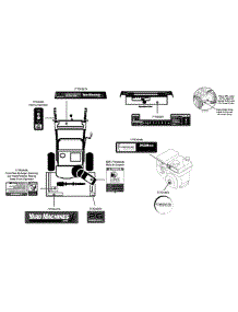 Label Map 31As63ef729 parts for Yard Machines Snow Thrower 31AS63EF729 / 2012 from AppliancePartsPros.com