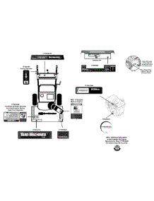 Label Map 31As63ef729 parts for Yard Machines Snow Thrower 31AS63EF729 / 2013 from AppliancePartsPros.com