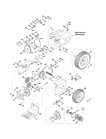 Drive System parts for Yard Machines Snow Thrower 31AS63EF729 / 2015 from AppliancePartsPros.com